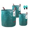 CIQIYO Reusable Heavy Duty Yard Waste Bag Set include 2