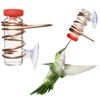 Window Hummingbird Feeder Hand-Held Decorations Copper Hummingbird Water Feeder with