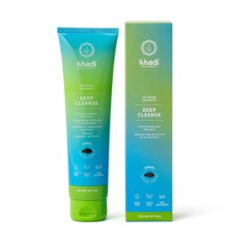 KHADI DEEP CLEANSE Ayurvedic Clarifying Shampoo - Intensive clarifying deep cleansing of hair & scalp - 100% natural & silicone-free - 5 fl oz