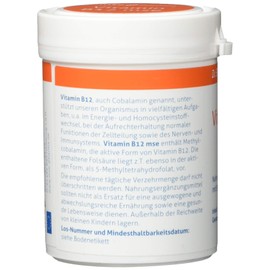 Vitamin B12 MSE Capsules Pack of 120