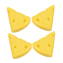 TEHAUX Cute Cheese Erasers 4pcs Cheese Shape Erasers Classroom Rewards Holiday Party