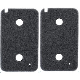 Filter Suitable for Miele 9499230 Tumble Dryer Heat Pump Dryer Fine Coarse 220 x 130 x 30 mm Sponge Filter Mat Condenser Dryer Made in Germany Lint Filter Foam (Set of 2)