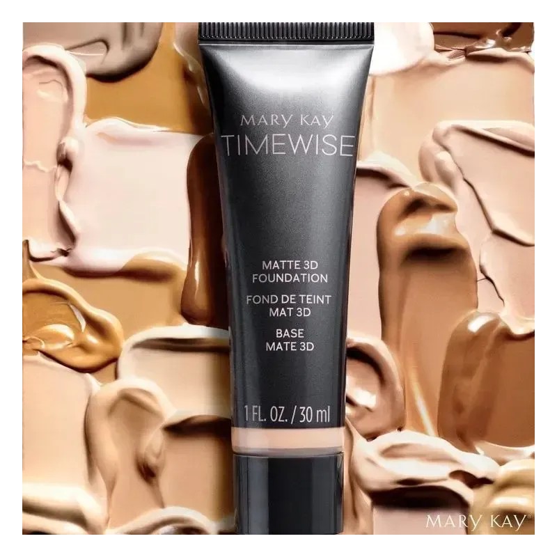 Base Mate Mary Kay Maquillaje Líquido Timewise 3d Piel Grasa