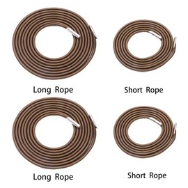 SunnyZoo Professional Replacement Cords for Zero Gravity Chair(4 Cords), Zero Gravity Recliner Repair Tool for Lounge Chair, Bungee Chair Cord (Brown)
