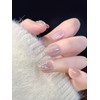 BIBII Nails Handmade Nail Tip Seal, Plain, Short, 3D Claws,