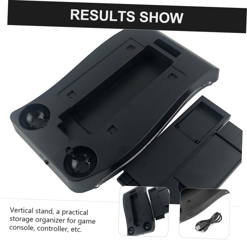 TEHAUX VR Game Console Controller Charging Station Stand Compact Multi