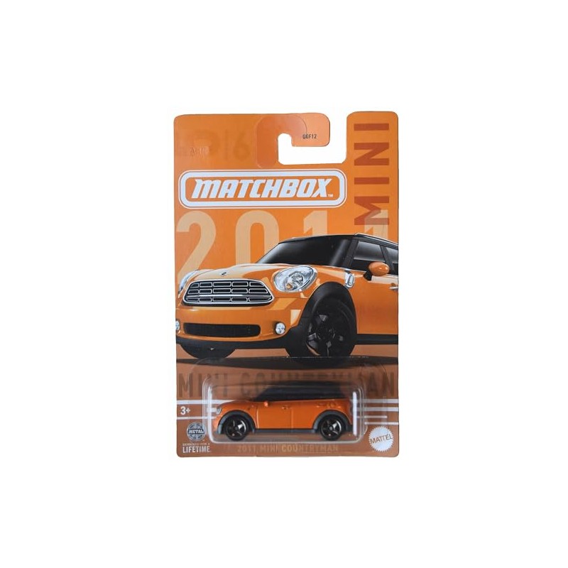 Matchbox 2011 Mini Countryman, Orange 5/6