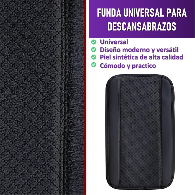 Funda Universal para Reposabrazos Central Tapete de automóviles Accesorio de