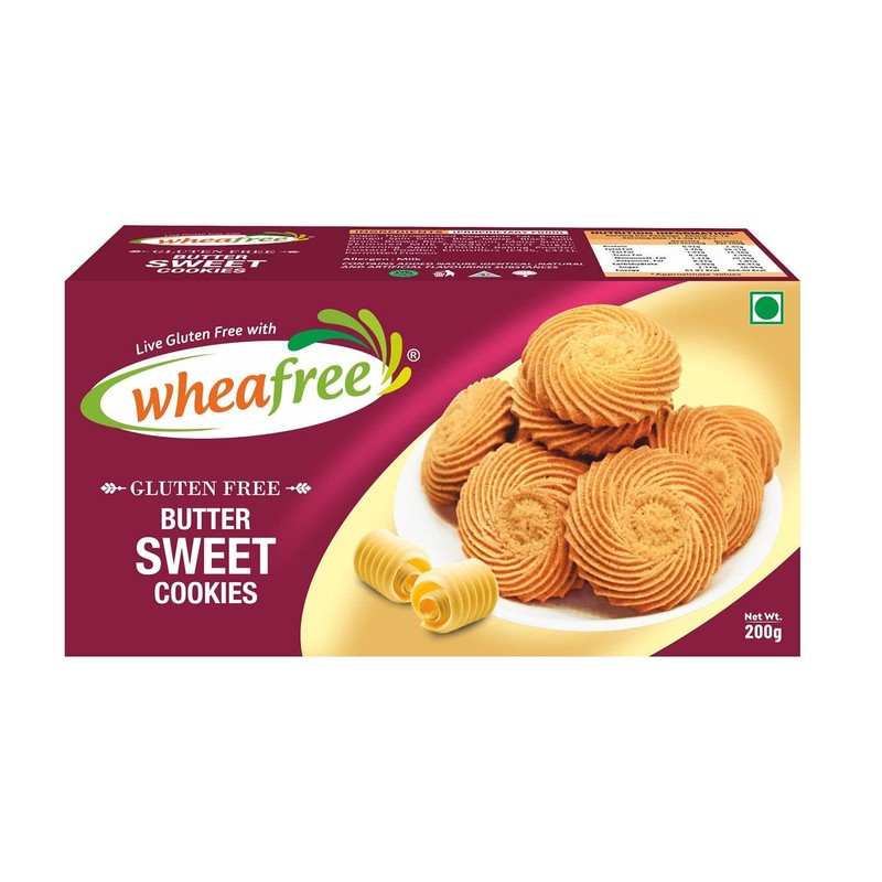 BBRATS Wheafree Gluten free Butter Sweet Cookies 200g