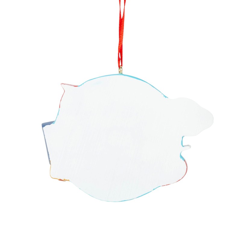 Kurt S Adler Globe Travel Theme 3 Inch Multi-Colored Resin