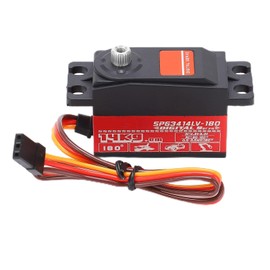 1:10 High Torque Metal Gear Servo 14KG for RC Car, Durable 1:10 Remote Control Drift Car, Made of Aluminum Alloy, Red