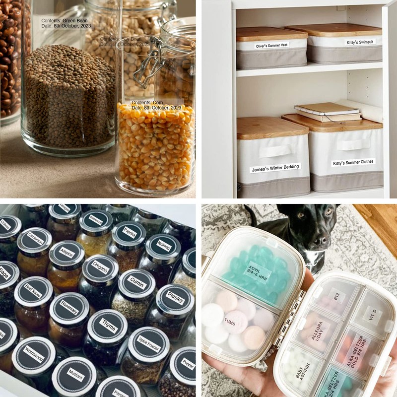 SUPVAN E10 Upgraded Label Maker Machine, Portable Label Printer, Compatible