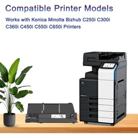 Waste Toner Box WX-107 WX107 Compatible for Konica Minolta Bizhub C250i C300i C360i C450i C550i C650i Printers