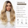 Esmee Long Wavy Brown Gradient Blonde Wigs for Women Natural