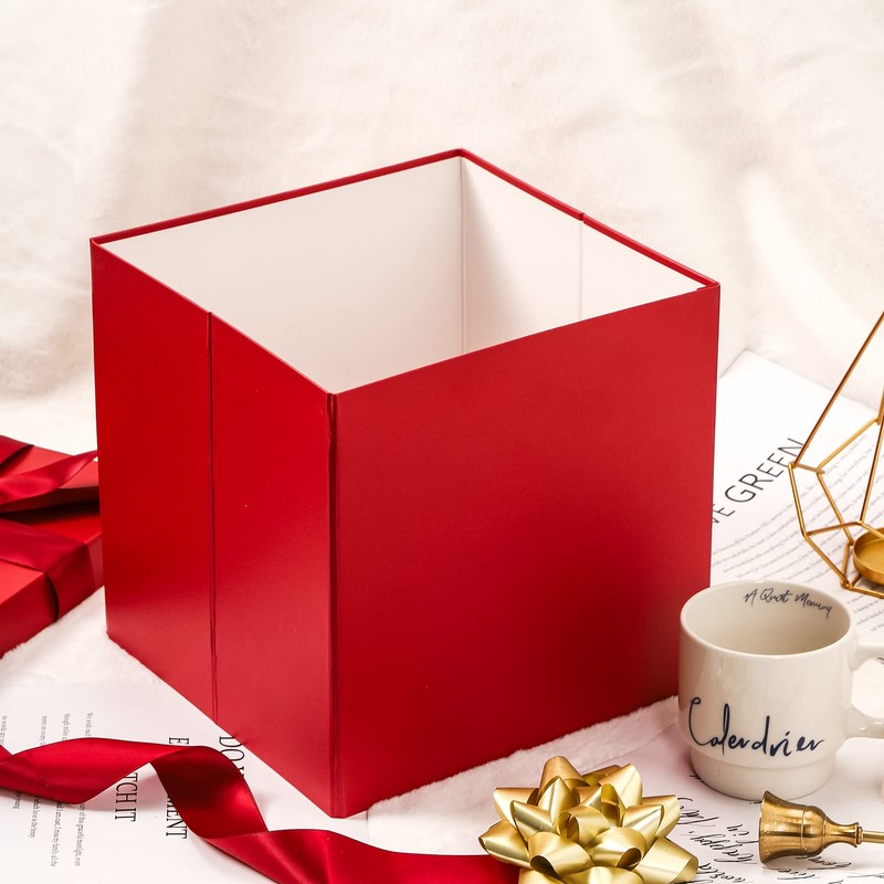 RUSPEPA Medium Birthday Gift Box with Lids, Ribbon and Tissue