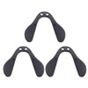 Beavorty 3 Piezas de Gafas Nasal Almohadillas de Silicona Marco