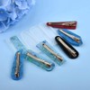 Hair Clip Base, 3 Sizes 30 Pieces, Silver, DIY Hairpin