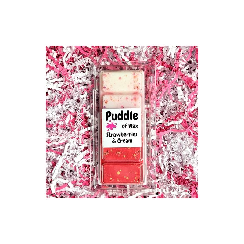 Puddle of Wax - Strawberries & Cream Soy Wax Melt