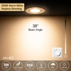 URing LED Recessed Spotlight, Flat, Swivelling, Dimmable, LED Spot with