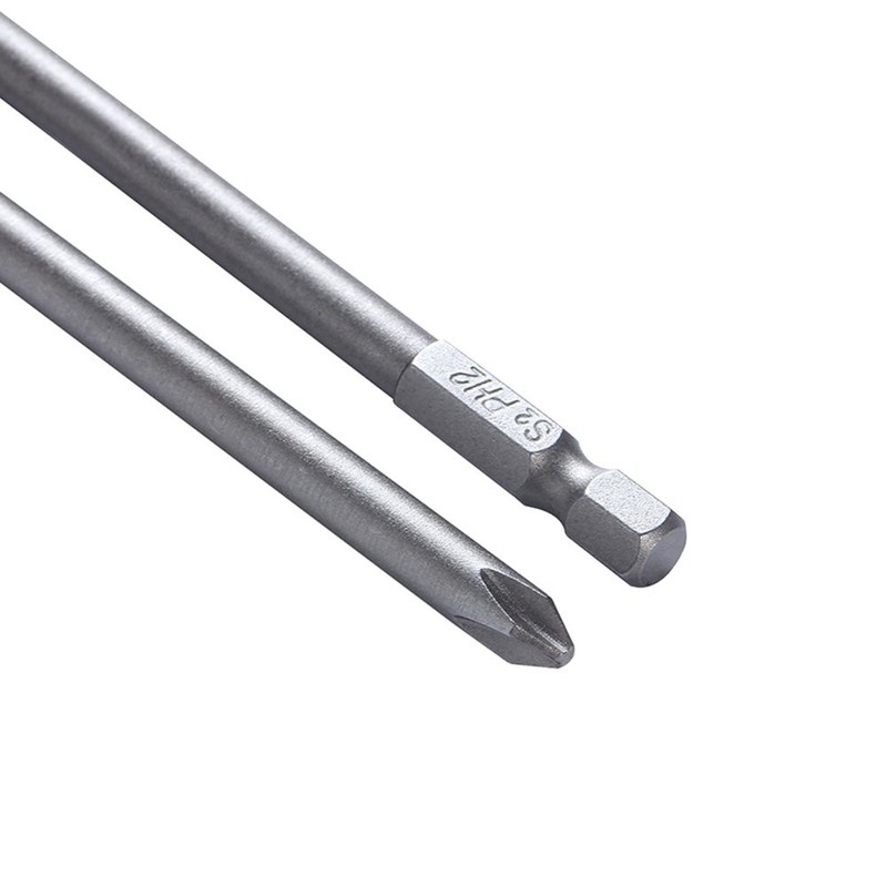 Rocaris 6 in Phillips Screwdriver Bit Sets 1/4 Inch Hex