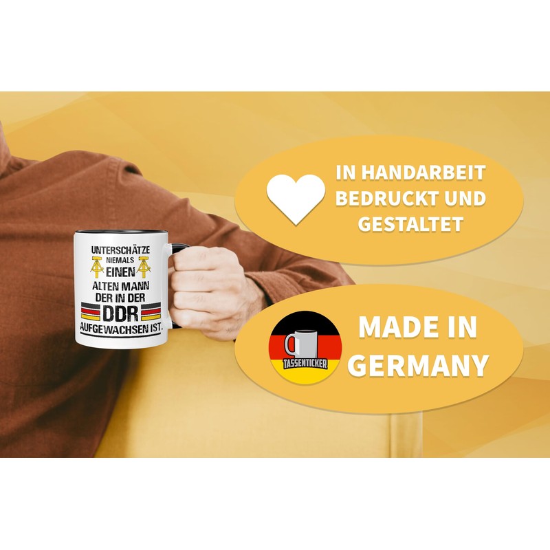 TassenTicker - DDR Tasse - Männer Geschenk - Geschenkidee -