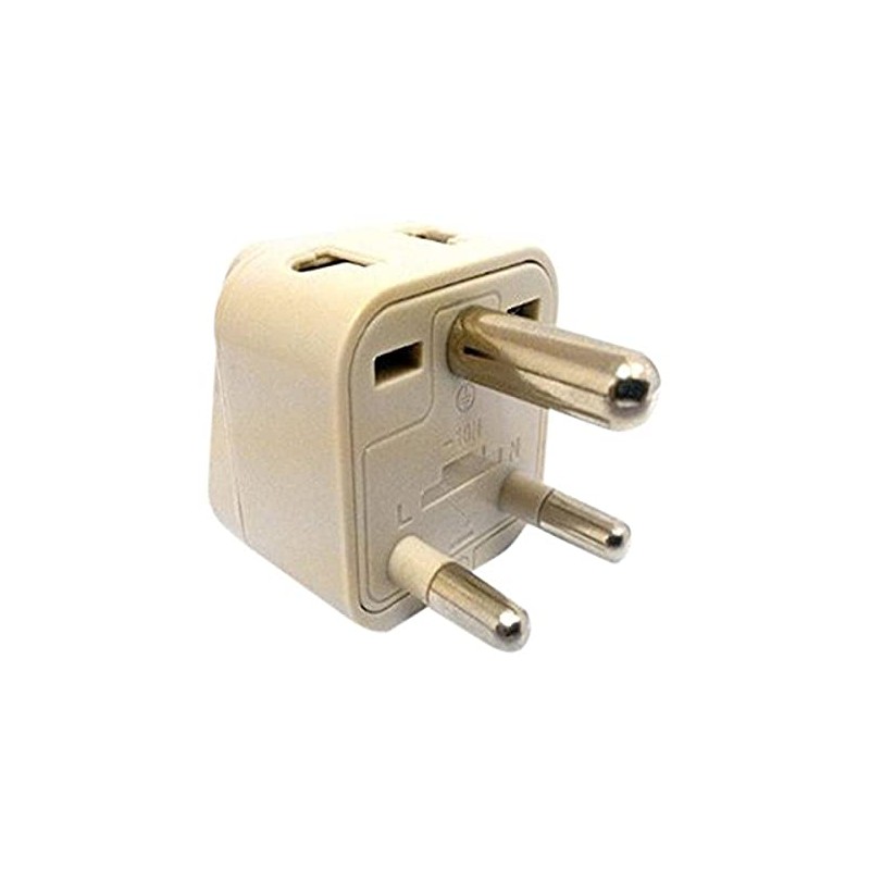 CKITZE BA-10 Grounded Universal 2 in 1 Plug Adapter Type
