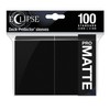 Ultra Pro E-15613 Eclipse Standard Matte Sleeves 100 Pack-Jet Black