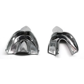 Dental Impression Solid Large Trays Upper and Lower Autoclavable Premium Instruments