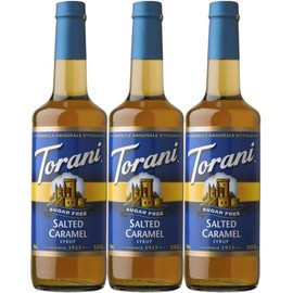 Torani Sugar Free Salted Caramel 750 ML (Pack of 3)