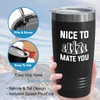 Chess Black Edition Tumbler 20oz - Nice To Mate You