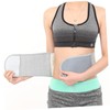 Healvian 2pcs Thin Kidney Warming Band Adjustable Breathable Waist Support