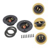 Mipcase 2pcs Speaker Box Terminal Connector Gold Plated Way Speaker