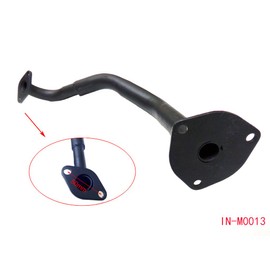 Front Header Muffler Exhaust Pipe for GY6 125cc 150cc Gas Scooter Moped Go kart Buggy