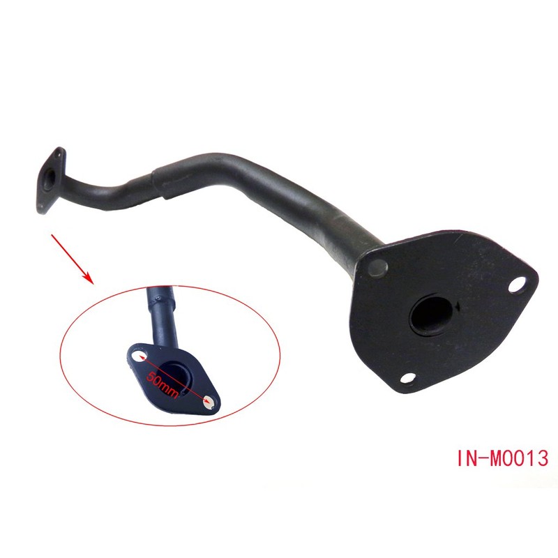 Front Header Muffler Exhaust Pipe for GY6 125cc 150cc Gas