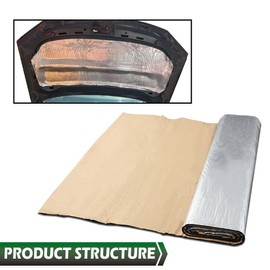 GRAND ORANGE Heat Shield Insulation Thermal Sound Deadening Control Noise Damping Mat 90"x39"