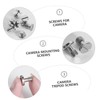 LABRIMP 10PCS Nickel Plated Camera Screws for Quick Release Plate