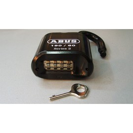ABUS 190CS/60 High Security Solid Steel Combination Padlock, Closed Shackle