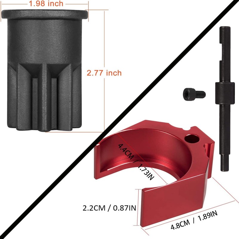 Engine Barring Socket and 9U-7227 Injector Height Adjustment Gauge Tool,J-42083