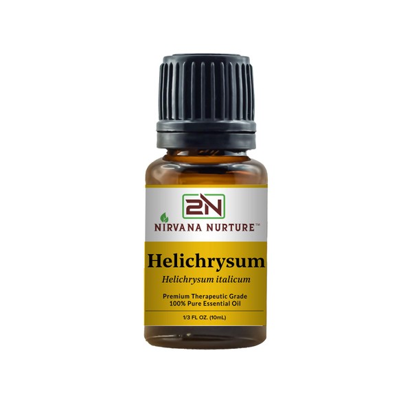 Nirvana Nurture Helichrysum Essential Oil 100% Pure Premium Therapeutic Grade,
