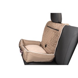 PetBed2GO, Corvette C4, TAN Pet Bed Cushion & Car Seat Cover, 26x20x6, 3.5 lbs