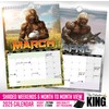 The Calendar King // Morgan He-Man - 2025 Wall Calendar
