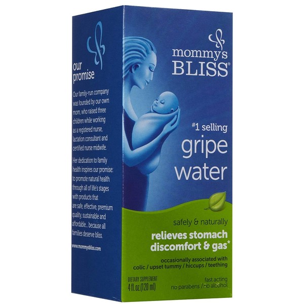 Baby's Bliss Gripe Water 4 oz (4 Pack)