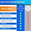 Full Mattress Bag for Moving and Storage, Reusable Heavy Duty