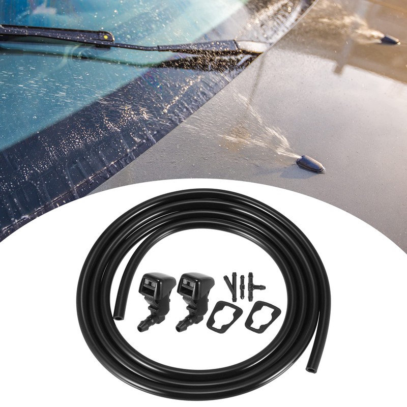 ACROPIX Front Windshield Wiper Nozzles Kit for Lincoln MKX with