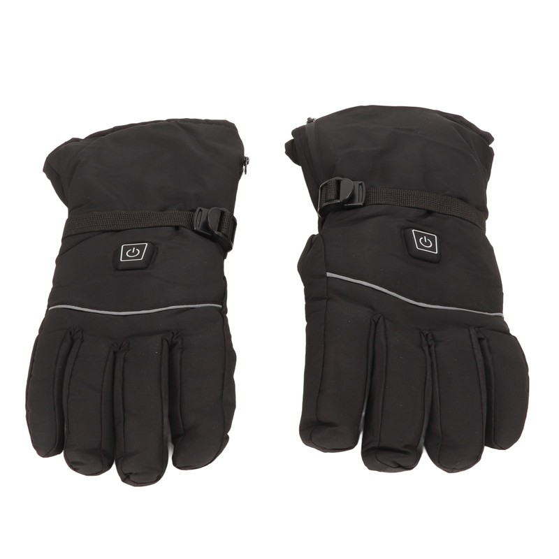 Electric Heated Gloves 3 Temperature Gears Windproof Double Side Heating