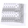 Pack of 12 Paisley Bandanas Square Unisex Headwear Neckerchief Doule