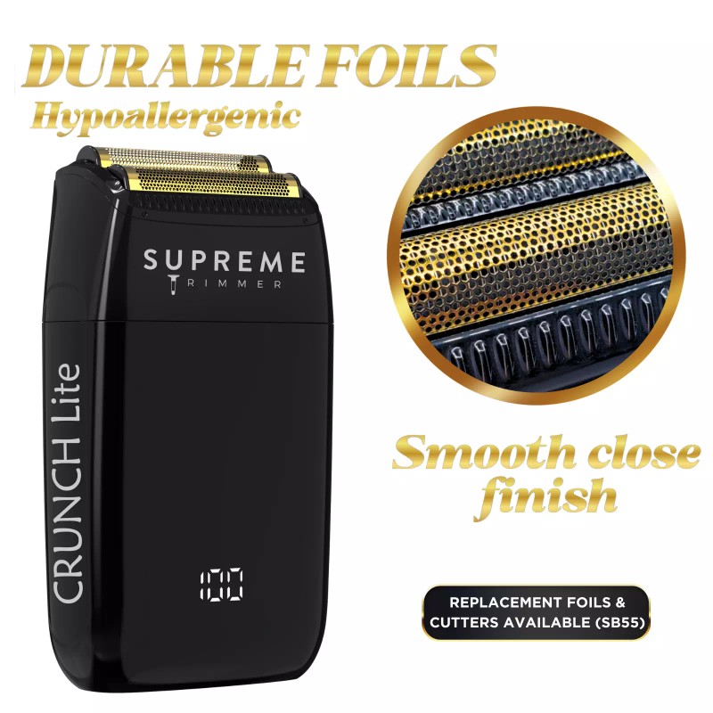Supreme Trimmer Replacement Foil & Cutter SB55 | for Crunch