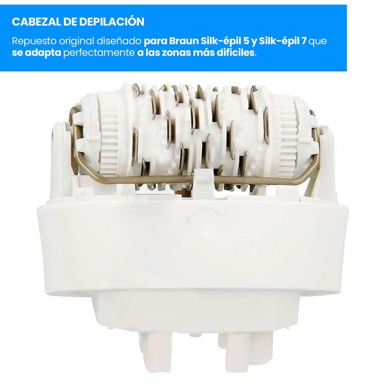 Anakel Home Replacement Hair Removal Head 67030946 Compatible with Braun