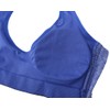 ohlyah Women's Zipper Front Closure Sports Bra Racerback Yoga Bras