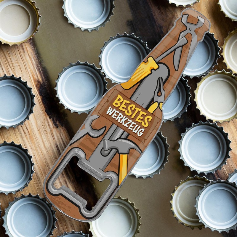 GRUSS & CO Bottle opener motif "Best Tool", funny bottle